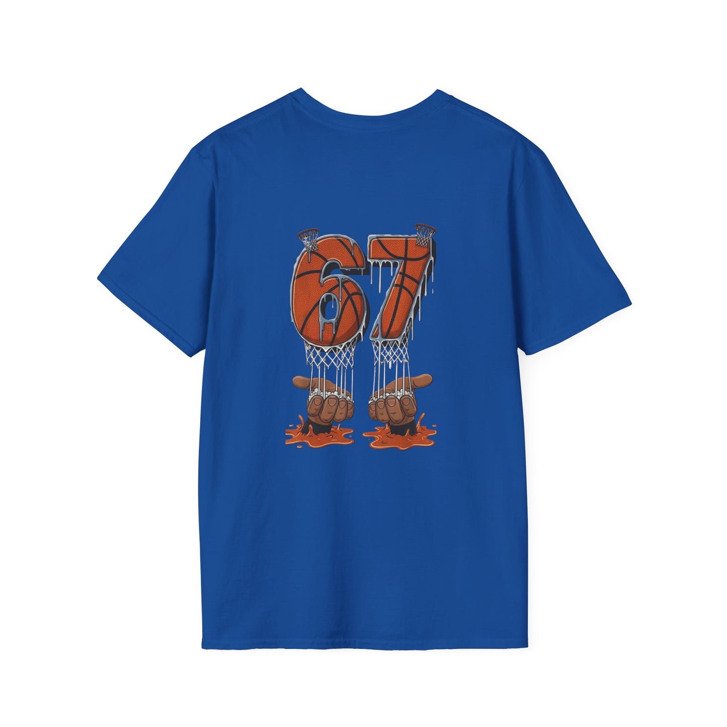 BasketBall Orange Word Art Tee — BasketBall Passion Graphic T-Shirt